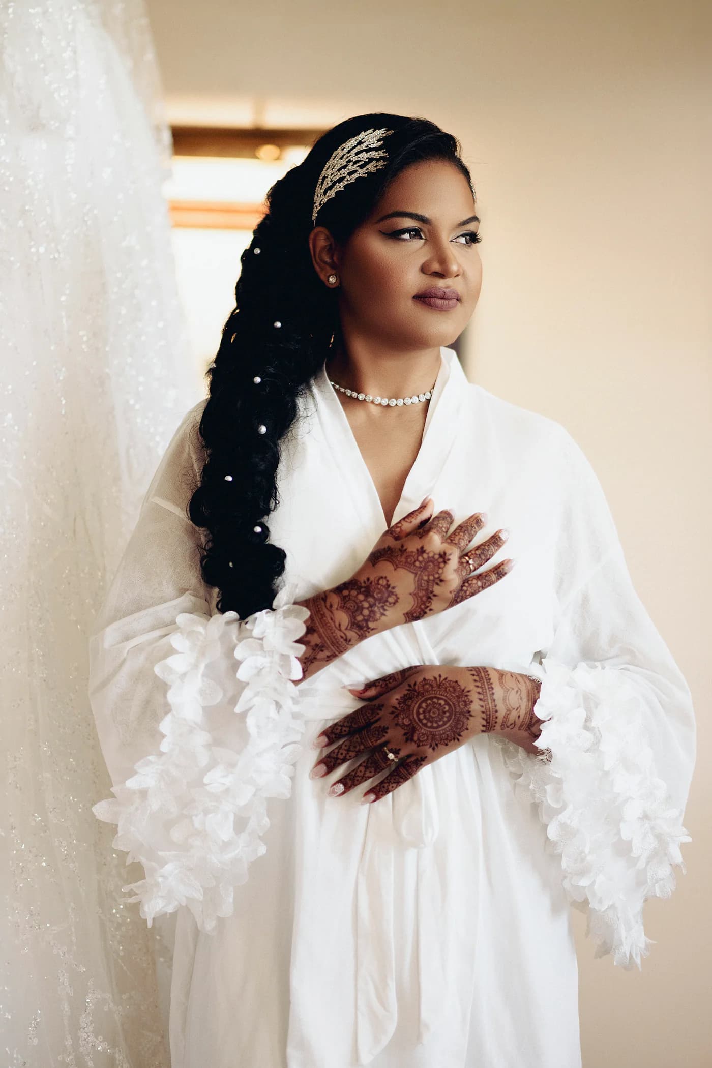 Noiva no dia do casamento